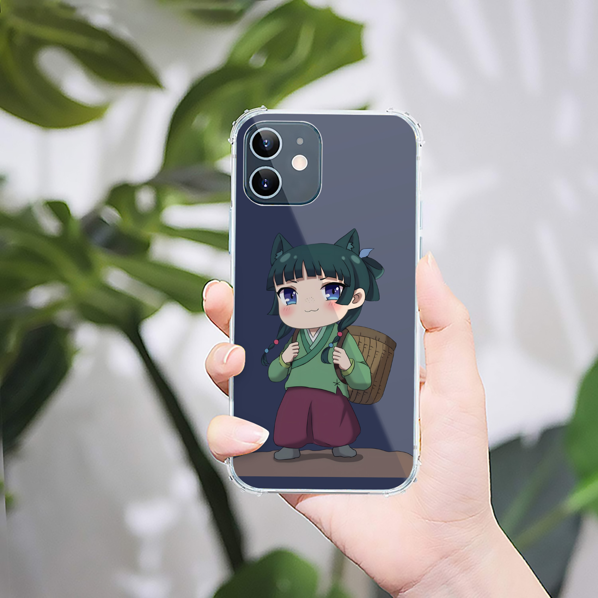 （画像用） 薬屋のひとりごと The Apothecary Diaries 【iPhone 12シリーズ対応】透明スマホケース（クリアソフトケース）